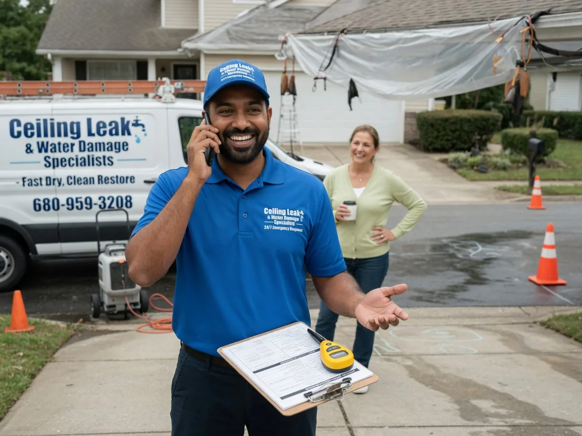 Ceiling Leak Cleanup Wayland, MO FAQs